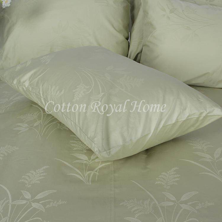 Xa Hoa Bông Ai Cập 800 100% Cotton Vải Dệt Bằng Tơ Kẹo Màu Tiêu Chuẩn Gối Bộ Ruột Gối Vỏ Gối 48*74 Cm Một Chiếc Giá