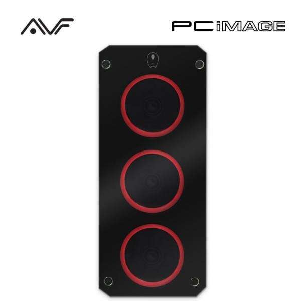 AVF Gaming Freak M2 820G Tempered Glass Middle Tower PC Casing-Black Malaysia