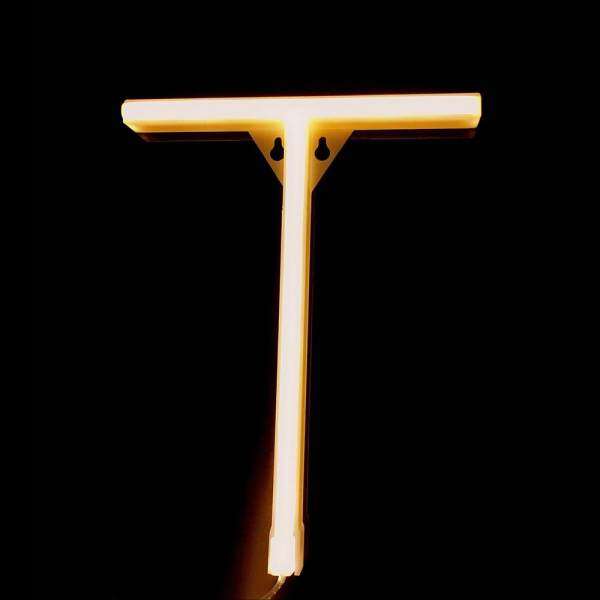 Letter Lamp Operated Powered T Shape Warm White for Home Party Decoration Cafe Shop Restaurant Wedding Function Lamp Shades T