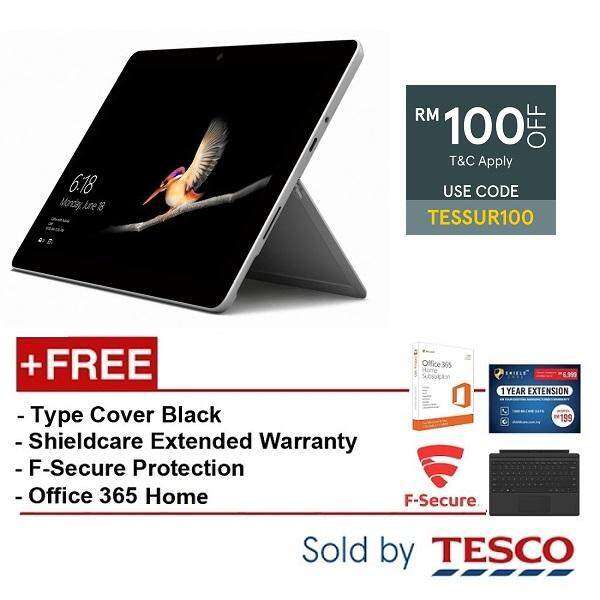 Microsoft Surface Go (MCZ-00012) Pentium / 8GB / 128GB + Type Cover Black + Extended Warranty + F-Secure + Office 365Home Malaysia