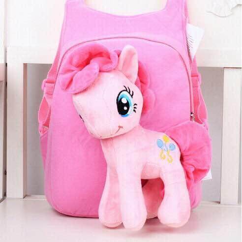 YOYOMI children's backpack unicorn plush toy doll children's backpack