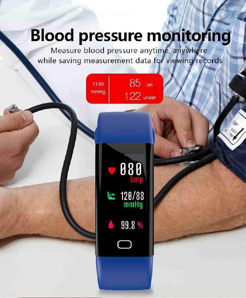 Jiuch F07 Heart Rate เครื่องวัดความดันโลหิต Smart เครื่องนับก้าวแบบกำไลฟิตเนสนาฬิกาข้อมือสมาร์ทวอชสำหรับ Xiaomi iPhone Jiuch F07 Heart Rate เครื่องวัดความดันโลหิต Smart เครื่องนับก้าวแบบกำไลฟิตเนสนาฬิกาข้อมือสมาร์ทวอชสำหรับ Xiaomi iPhone