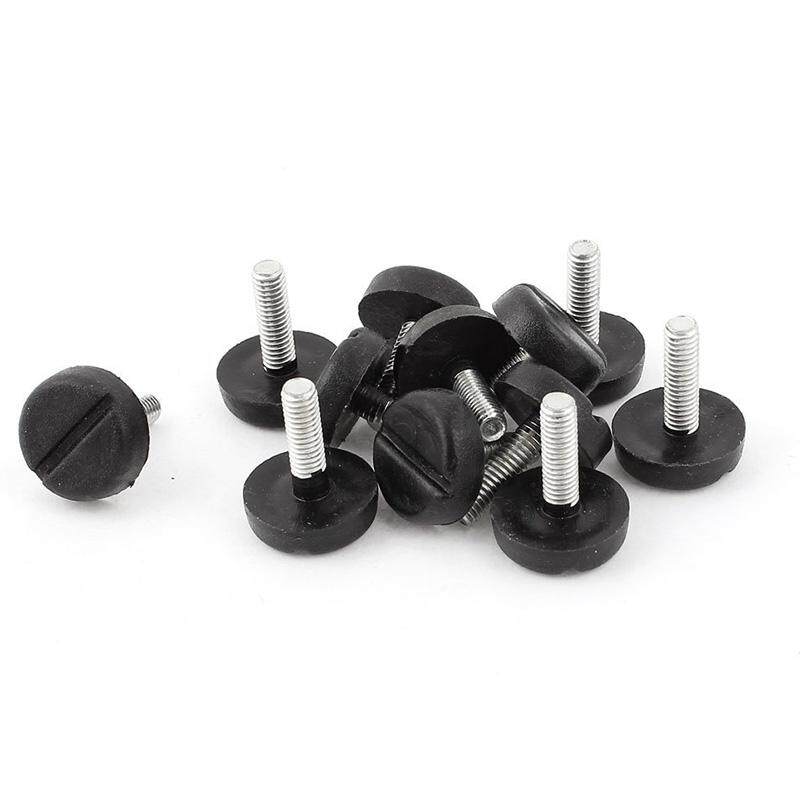 Anti - SLIP เฟอร์นิเจอร์ที่ปรับเปลี่ยนได้ Leveling ฟุต M6 x 20 มิลลิเมตรด้าย 12 ชิ้น - INTL