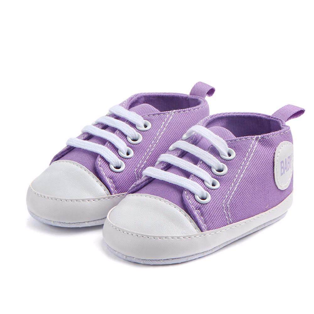 CocolMax ทารกแรกคลอดชายหญิงผ้าใบ Anti - SLIP รองเท้าใส่ในบ้านนุ่มสบบายรองเท้าผ้าใบ