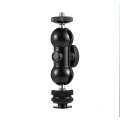 mawosa oppoing oppoing oppoing hcwl multi - fonction double balle tête hot Chaussure adaptateur w / 1 / 4 & quot; - chaussures rotation standard pour les moniteurs du mont 360 degrés, led, microphones, téléphones, caméras 6f4219 mawosa oppoing oppoing oppoing hcwl multi - fonction double balle tête hot Chaussure adaptateur w / 1 / 4 & quot; - chaussures rotation standard pour les moniteurs du mont 360 degrés, led, microphones, téléphones, caméras 6f4219