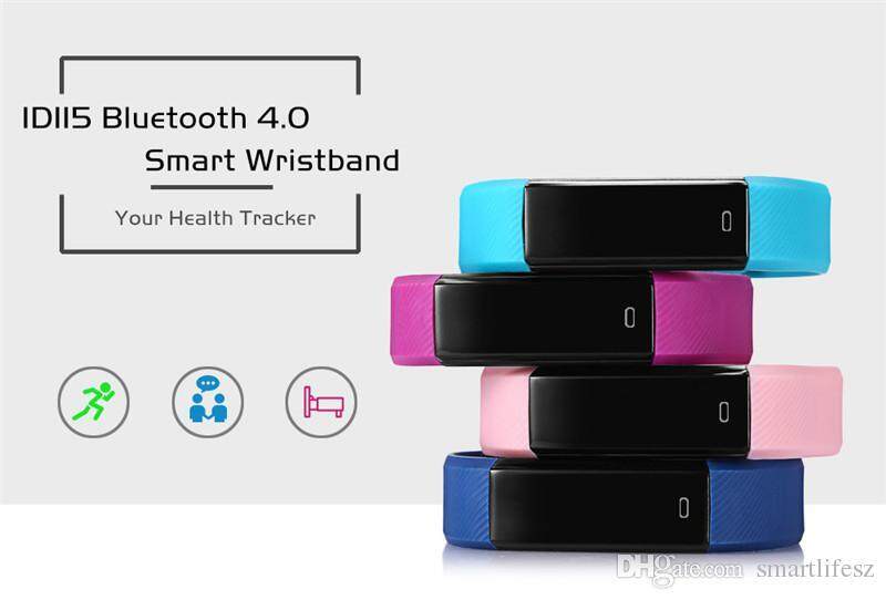 มาใหม่ล่าสุด Original ID115 สายพันข้อมือฟิตเนสอัจฉริยะนาฬิกาข้อมือเพื่อสุขภาพนาฬิกาปลุก Step Counter สมาร์ตริสแบรนด์บลูทูธกีฬาการตรวจสอบการนอนหลับ TRACK