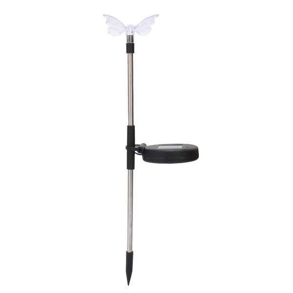 Butterfly Solar Power Garden Stake Pathway Waterproof Lights Color Change Decor