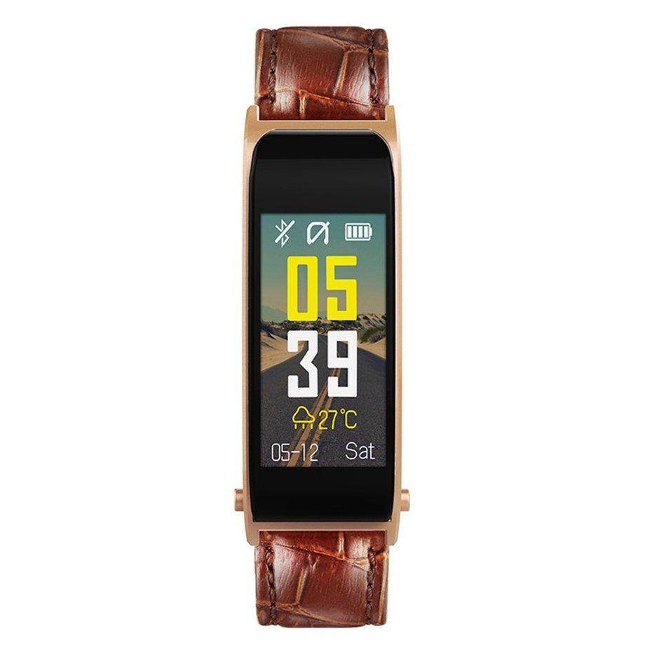 ERA Y6 Smart Fitness & กิจกรรมนาฬิกา สายรัดข้อมือเพื่อสุขภาพ อุปกรณ์ไอทีสวมใส่ สี : ทองสายหนัง-389981385 ERA Y6 Smart Fitness & กิจกรรมนาฬิกา สายรัดข้อมือเพื่อสุขภาพ อุปกรณ์ไอทีสวมใส่ สี : ทองสายหนัง-389981385