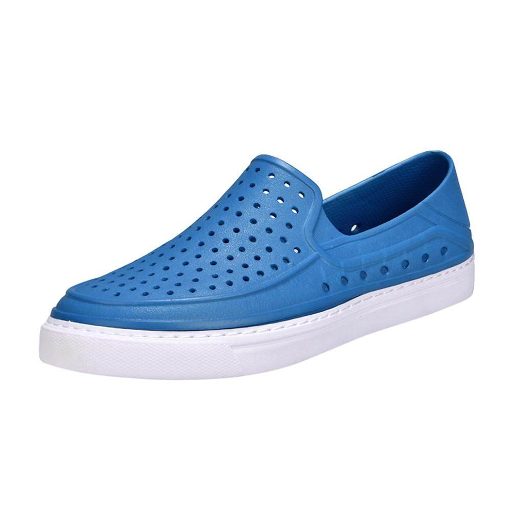 Zapramoon รองเท้าผู้ชาย Unisex ชุดโชว์ร่องอกสบายๆคู่รองเท้าแตะชายหาด Flip Flops รองเท้า