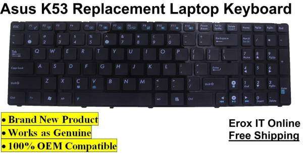 Asus K53SV OEM Replacement Keyboard /Asus A53 Replacement Laptop Keyboard Malaysia