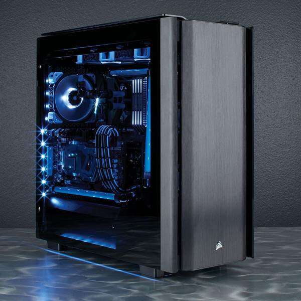 # CORSAIR Obsidian Series 500D # Tempered Glass & Aluminum Malaysia