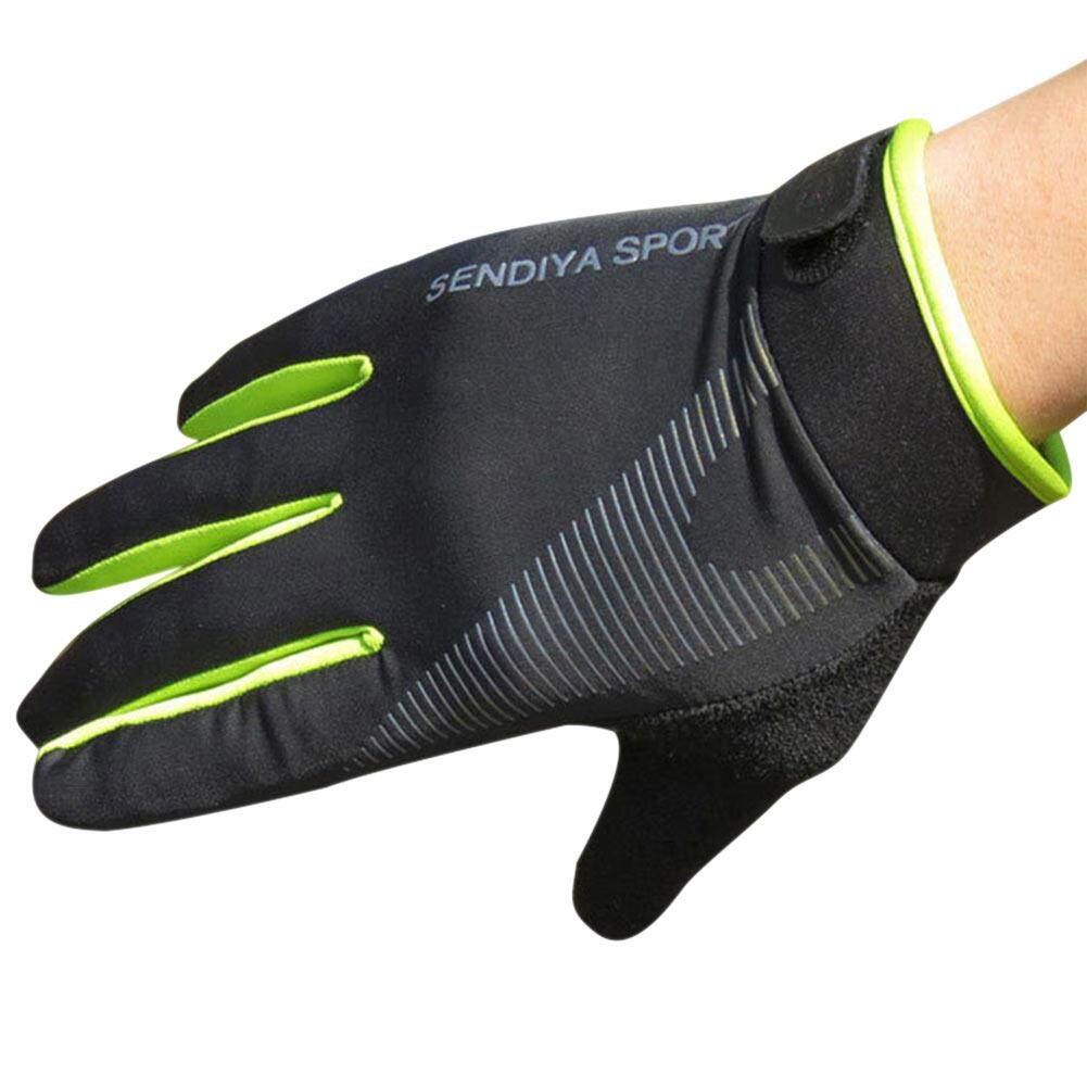 Paight 1 คู่จักรยานถุงมือเต็มนิ้ว Touchscreen ผู้ชายผู้หญิง Breathable Mittens - INTL