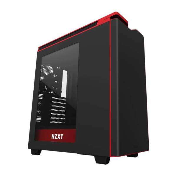 NZXT H400+ Mid Tower ATX Case Black & Red Malaysia