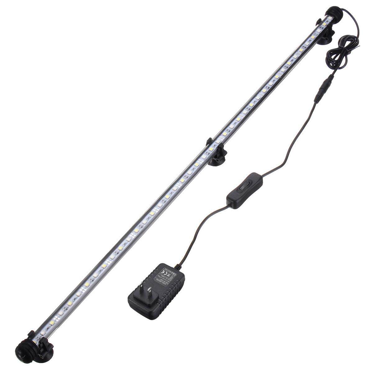LED Aquarium ตู้ปลาโคมไฟบาร์แสง Submersible 72 เซนติเมตร 5050 SMD (US ปลั๊กสีฟ้า + สีขาว) - INTL LED Aquarium ตู้ปลาโคมไฟบาร์แสง Submersible 72 เซนติเมตร 5050 SMD (US ปลั๊กสีฟ้า + สีขาว) - INTL