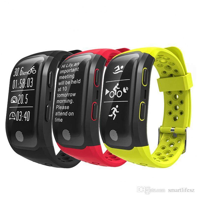มาใหม่ล่าสุด S908 G03 สมาร์ท GPS BLUETOOTH 4.2 Heart Rate การตรวจสอบการนอนหลับสร้อยข้อมืออัจฉริยะวัดจำนวนก้าวสำหรับ Android IOS
