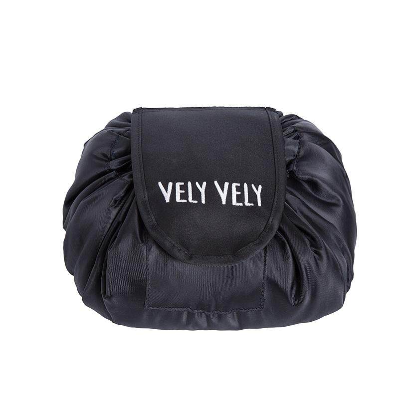 Dongxi New Portable Fashionable Nylon Makeup Cosmetic Bag Organizers Washable Round Drawstring