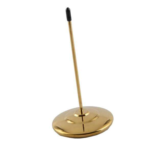 Miracle Shining Stainless Steel Receipt Holder Spike, Bill Memo Note Spike Stick Gold 16cm