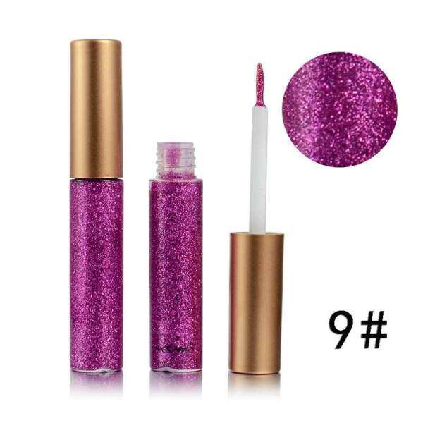 DXY harming Long Lasting Liquid Eyeliner Shining Eyeliner Shimmer Colorful Eye Liner Makeup Tool (9#) - intl Philippines