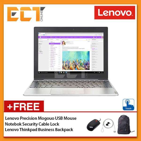Lenovo MIIX 320-10ICR 80XF00GBMJ 2-In-1 Touch Laptop (x5-Z8350 1.92GHz,128GB,4GB,Intel,10.1 HD,W10P) - Silver Malaysia