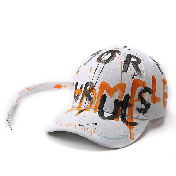 Women Men Graffiti Long Ribbon Baseball Caps Casual Sunshade Hip Hop Snapback Cap Women Men Graffiti Long Ribbon Baseball Caps Casual Sunshade Hip Hop Snapback Cap
