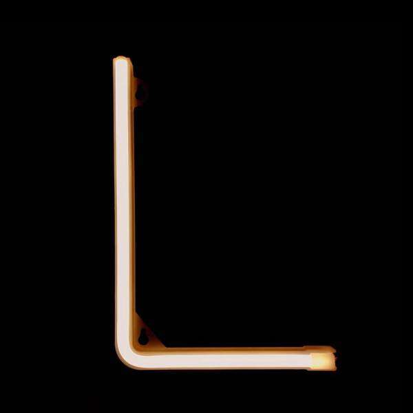 Letter Lamp Operated Powered L Shape Warm White for Home Party Decoration Cafe Shop Restaurant Wedding Function Lamp Shades L