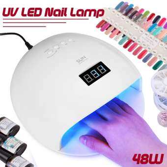 【Free Shipping】48 วัตต์เครื่องอบเล็บหลอดไฟยูวี LED ไดร์เป่าเล็บเจล Polish LED Curing Lamp EU/US Plug 【Free Shipping】48 วัตต์เครื่องอบเล็บหลอดไฟยูวี LED ไดร์เป่าเล็บเจล Polish LED Curing Lamp EU/US Plug