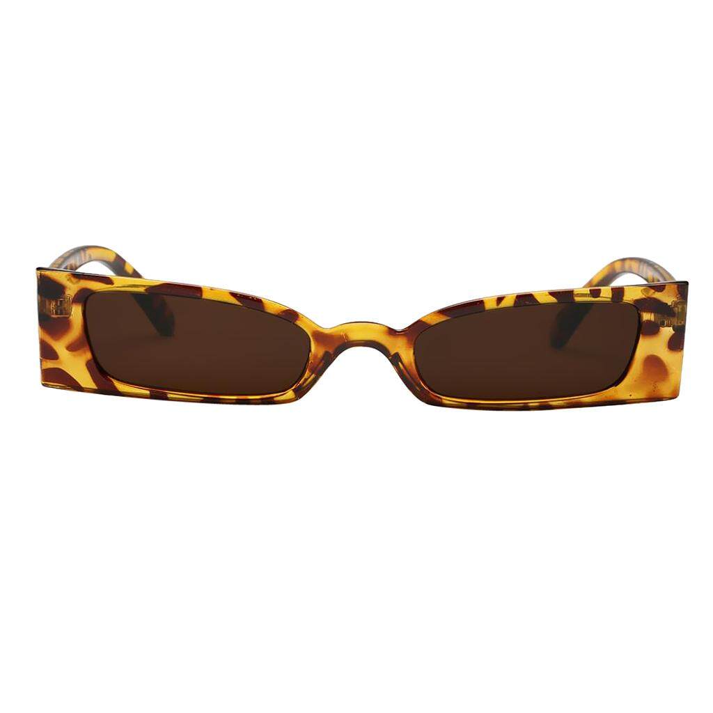 MagiDeal Women Vintage Small Frame UV400 Sunglasses Eyewear Designer Leopard-Coffee MagiDeal Women Vintage Small Frame UV400 Sunglasses Eyewear Designer Leopard-Coffee