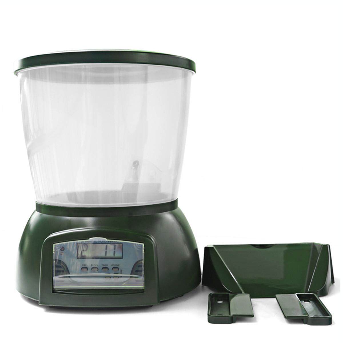 เครื่องให้อาหารปลาอัตโนมัติแบบดิจิตอล Feeding Dispenser จอแสดงผลฮาร์ดแวร์ติดตั้ง - นานาชาติ