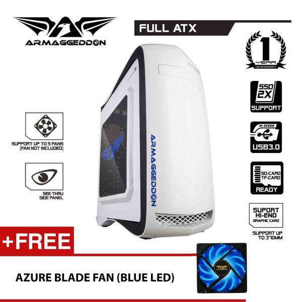 (CLEARANCE) Armaggeddon Elvatron T11 Gaming PC Chassis Free Cooling Fan Malaysia
