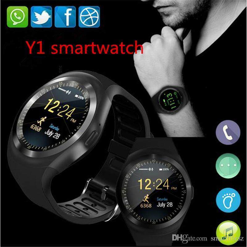 มาใหม่ล่าสุด Y1 วงกลมหน้าจอสมาร์ทวอท์ชสนับสนุน NANO SIM Card และบัตร TF ด้วย WhatsApp และ Facebook และ Twitter APP Smartwatch มาใหม่ล่าสุด Y1 วงกลมหน้าจอสมาร์ทวอท์ชสนับสนุน NANO SIM Card และบัตร TF ด้วย WhatsApp และ Facebook และ Twitter APP Smartwatch