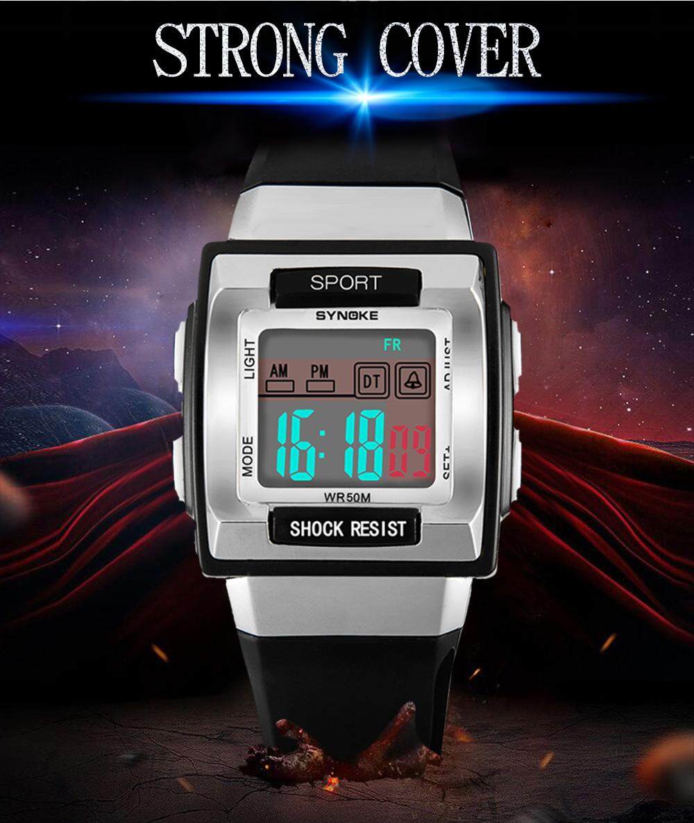 SYNOKE นาฬิกายี่ห้อเด็กอิเล็กทรอนิกส์ดิจิตอล Montre Enfant กันกระแทกเด็กกันน้ำของนาฬิกาสำหรับเด็กชาย 66,188 - สนามบินนานาชาติ SYNOKE นาฬิกายี่ห้อเด็กอิเล็กทรอนิกส์ดิจิตอล Montre Enfant กันกระแทกเด็กกันน้ำของนาฬิกาสำหรับเด็กชาย 66,188 - สนามบินนานาชาติ