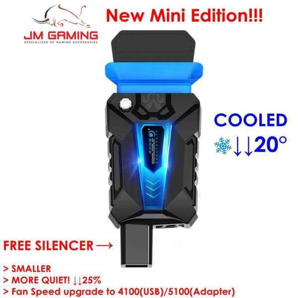 JM GAMING MALAYSIA, New upgrade! V3 5V + LED light Cool Cold Portable Laptop Cooling Fan Air Extracting Cooler + silencer Malaysia