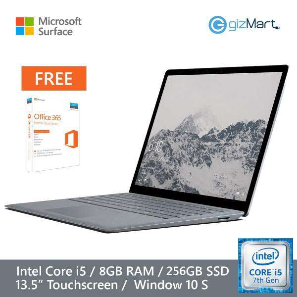 Microsoft Surface Laptop i5 256GB SSD / 8GB RAM + FREE Office 365 Home Malaysia