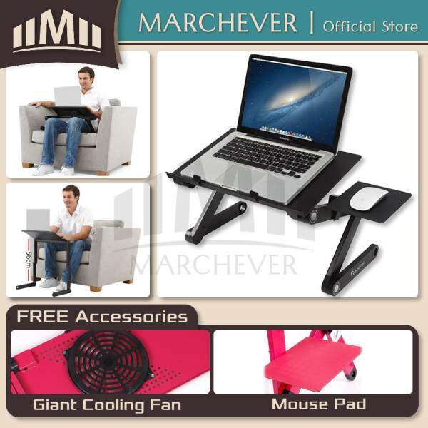 Adjustable Laptop Table Folding Notebook Table Portable Laptop Desk Cooling Pad Malaysia