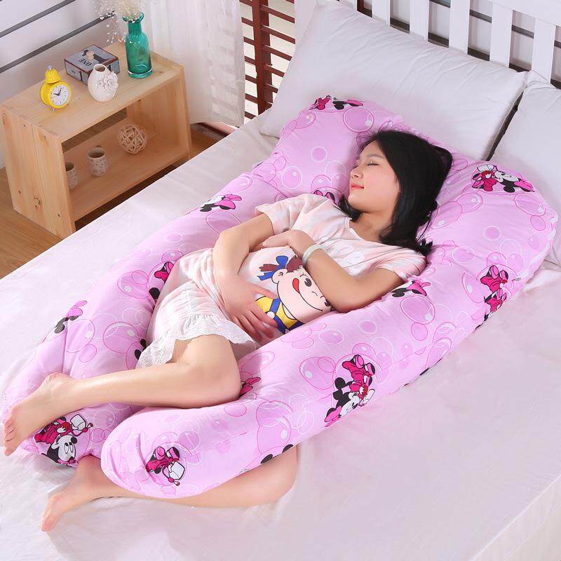 100% Cotton Pillowcase Pregnant Pillow U Shape Pillow For Pregnant Mommy Body Sleeping Maternity Pillow Pregnancy Side Sleepers YFZ04