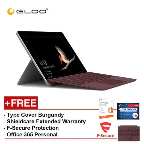 Microsoft Surface Pro i5/8G 128GB + Type Cover Burgundy + Shield Care 1 Year Extended Warranty +F-Secure End Point Protection + Office 365 Personal Malaysia
