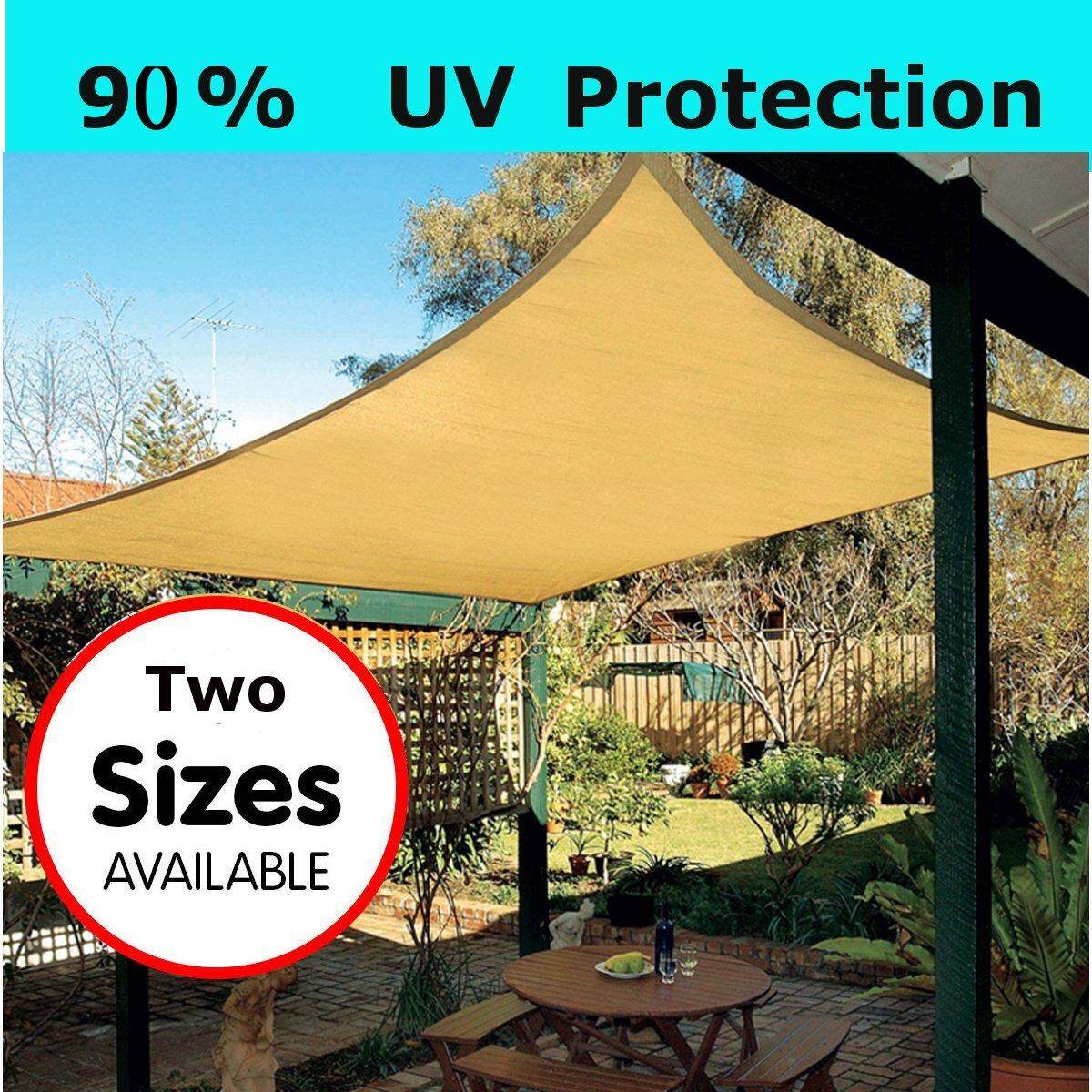 Sun Shade Sail Garden Patio Party Sunscreen Awning Canopy 98% UV Block Rectangle 3*2 m Sun Shade Sail Garden Patio Party Sunscreen Awning Canopy 98% UV Block Rectangle 3*2 m