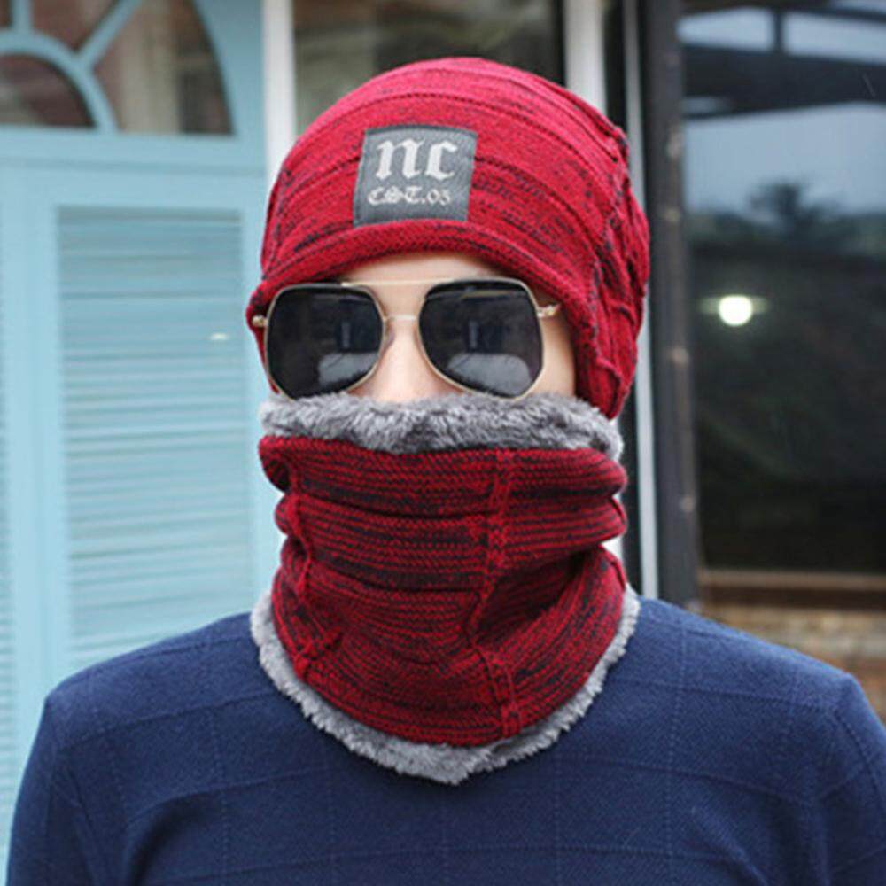 Jayoyi ฤดูหนาวหมวกไหมพรมถัก + ผ้าพันคอผู้ชายผ้าพันคอสตรีหมวก Bonnet อบอุ่น Baggy หมวกฤดูหนาวสำหรับหมวกผู้ชาย Jayoyi ฤดูหนาวหมวกไหมพรมถัก + ผ้าพันคอผู้ชายผ้าพันคอสตรีหมวก Bonnet อบอุ่น Baggy หมวกฤดูหนาวสำหรับหมวกผู้ชาย