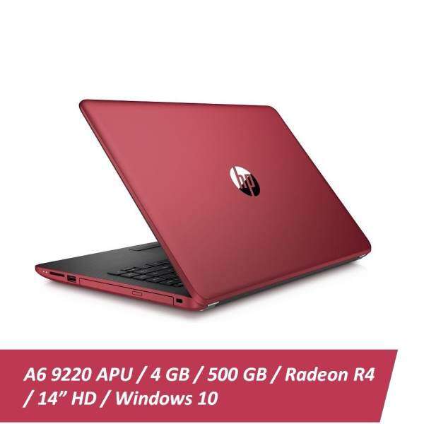 HP 14-bw054AU Laptop AMD A6 4GB 500GB AMD Radeon R4 14 - Red Malaysia