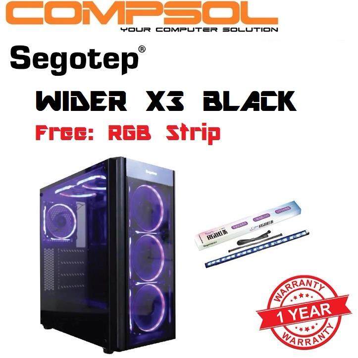 Segotep Wider X3 Black Casing Malaysia