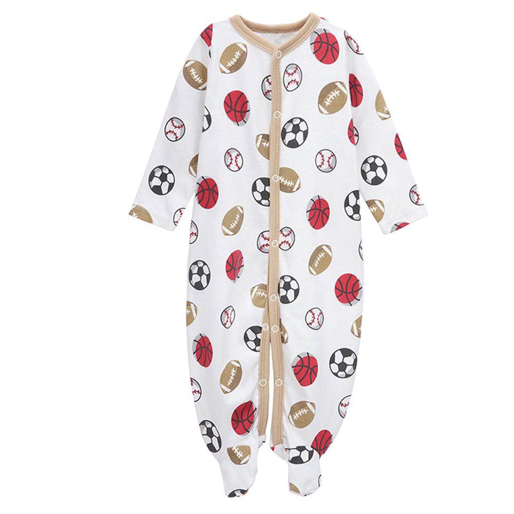 เด็ก SaiDeng Unisex ตกแต่งบ้าน Rompers ชุดนอนน่ารักนุ่มเสื้อคลุมแขนยาว
