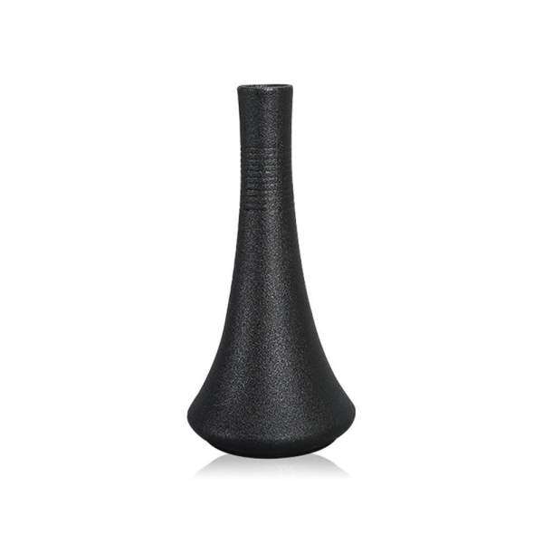 leegoal Simple Black Ceramics Ceramic Vases Elegant Home Flowers Beautiful Flower Arrangement Creative Craft Decoration