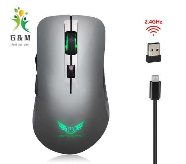 G&M Wireless Gaming Mouse,Ergonomic Game Computer Mice with 6 Buttons 7 Changing Color for PC Computer Laptop Gaming Players Malaysia