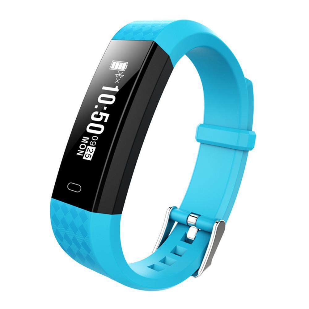 niceEshop OLED Smart Sports Blood Pressure Heart Rate Bracelet, IP67 Waterproof Fashion Bracelet USB Direct Charge