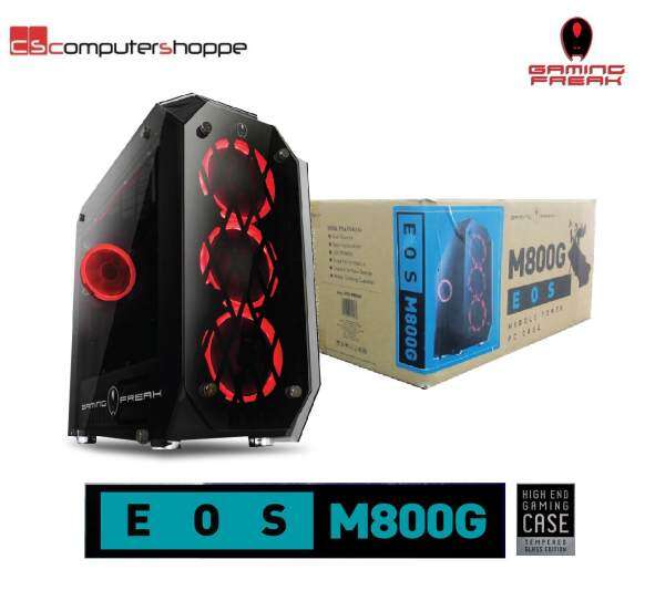 AVF Gaming Freak ATX EOS M800G 4 side Tempered Glass Gaming Casing Malaysia