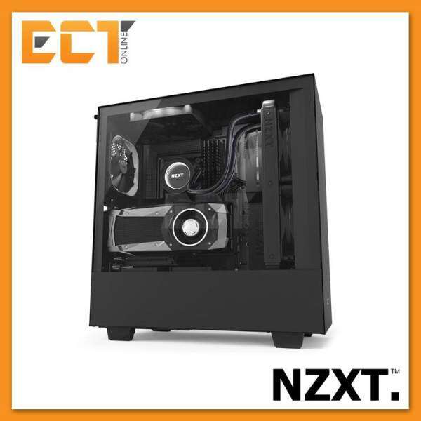 NZXT H500i Full Tempered Glass ATX Gaming Casing Chassis (Black/White/Red) Malaysia
