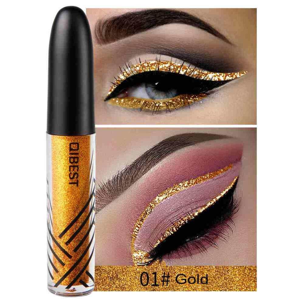 Qooiu QIBEST 13 สีแฟลชอายไลน์เนอร์แบบน้ำอายแชโดว์ Liquid Glitter Makeup เครื่องสำอางค์ Qooiu QIBEST 13 สีแฟลชอายไลน์เนอร์แบบน้ำอายแชโดว์ Liquid Glitter Makeup เครื่องสำอางค์