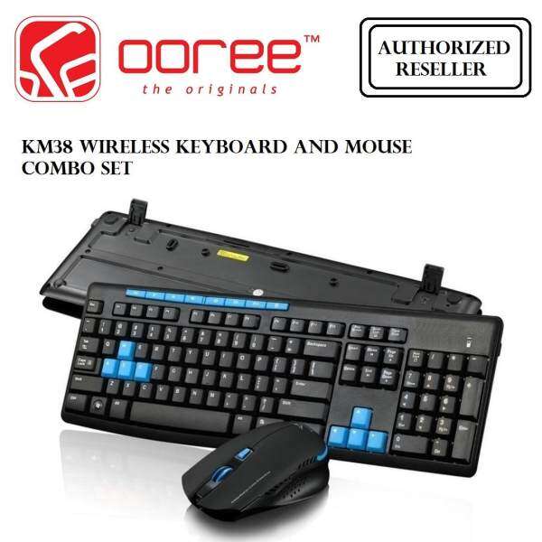 GENUINE KM38 ADVANCE WIRELESS OFFICE SERIES COMBO 2.4G KEYBOARD AND MOUSE Malaysia