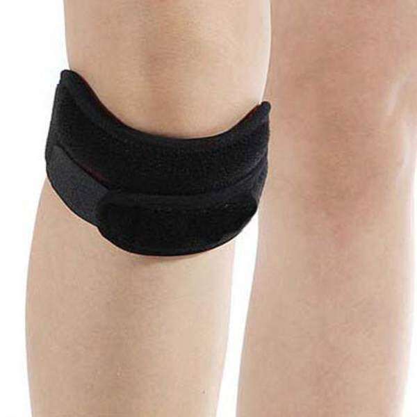 2 Pcs Silicone Knee Pad Gym Knee Warp Support Guard Protector Sports Tape Running Volleyball Bandage on Knee Exercise For Safety
