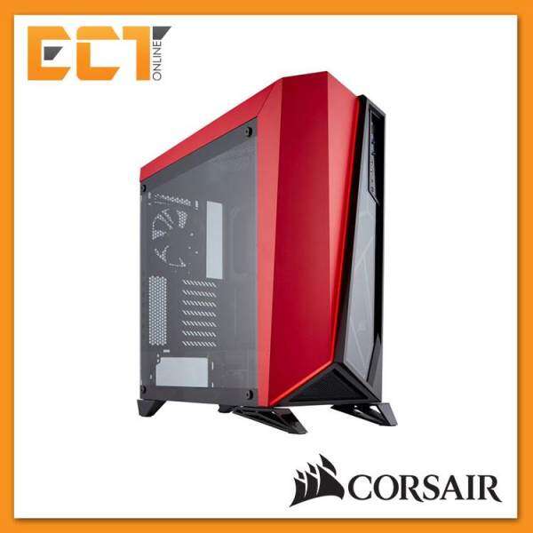 Corsair Carbide Series SPEC-OMEGA Tempered Glass Mid-Tower ATX Gaming Case - Black & White/ Black & Red Malaysia